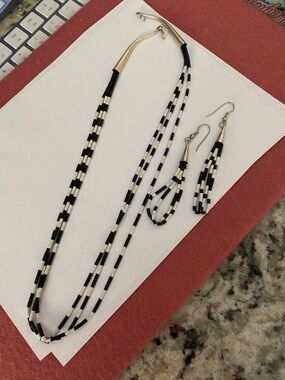 Vintage Necklace and Earrings